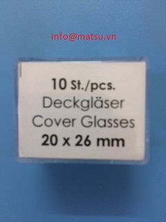 Lamen haemacytometer 20x26x0,4mm
